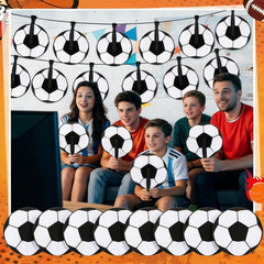 5pcs Foldable Handheld Soccer Fan, Essential for Fans, Party Decoration, Summer Gift, Viewing Must-Have, Cheer for Football, NORTH AMERICA 26 THE WORLD MEETS IN 26