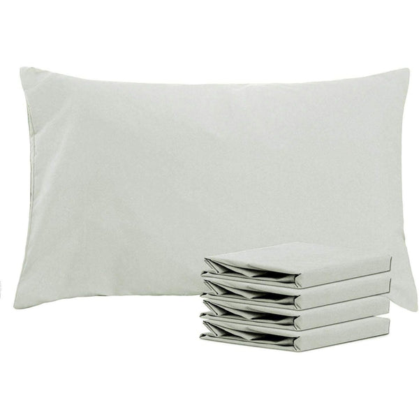 Pack of 2 Softtouch Ultra-Fine Pillowcases, 200Tc Pure 100% Polycotton Envelope Closure Pillow Covers, Available in a Variety of Colors, Fade-Resistant Fabric Bedding, Suitable for Various Style Settings, Machine Washable.