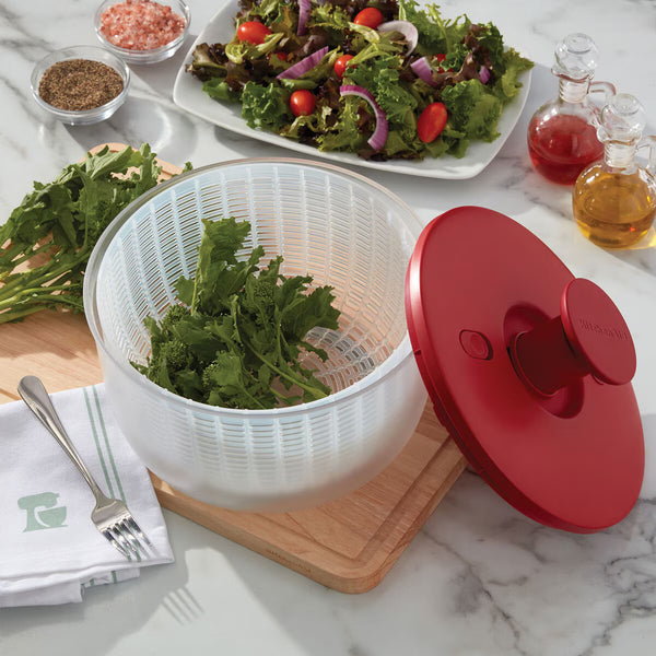 Kitchenaid Salad Spinner in Red
