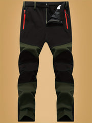 Autumn And Winter Outdoor Fleece Warm Elastic Assault Pants Men'S Soft Shell Trousers Wear-Resistant Hiking Pants