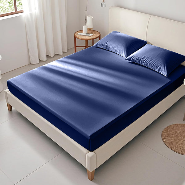 40cm Extra Deep Fitted Sheet, All seasons Bedding Ultra Soft Breathable Microfiber Bedding, Wrinkle-Free, Machine Washable, Hotel Quality All Sizes Available