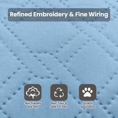 Extra-large Pet Cooling Pad - Super Soft Sweat-absorbing Surface | Instant Cooling Throughout the Day for Comfort | Keep Your Pet Cool All Summer! - Suitable for Small, Medium and Large Cats and Dogs, with 5 Sizes to Choose From
