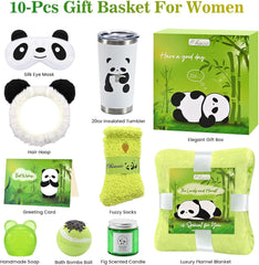 Luxury 9-Piece Gift Set,Spa Gift Basket Set,Women'S Care Set,Creative, Suitable for Birthdays,Mother'S Day,Valentine'S Day,And Christmas,Including Blankets,Tumbler,And Scented Candles.