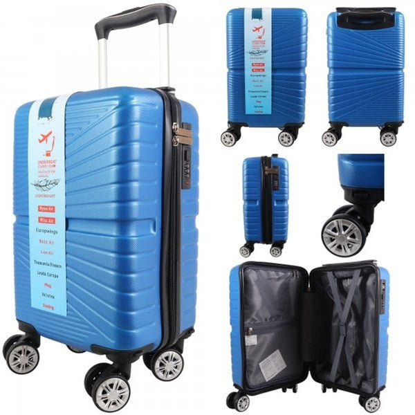 1611 RYANAIR UNDERSEAT CABIN TROLLEY CASE 40 X 25 X 20 CM DETACHABLE WHEELS