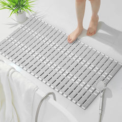 Bath Bathroom Mat Inside Shower Suction Shower Mat 90x40cm