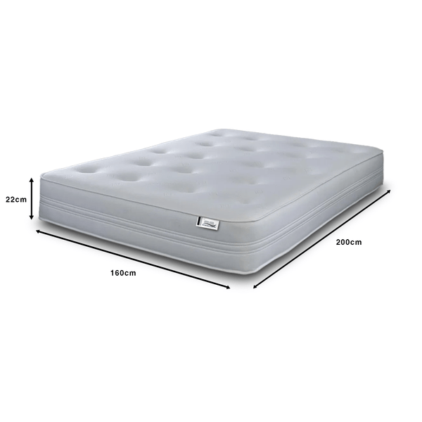 Hybrid Tufted Extra Deep Memory Foam with Open Coil Spring Mattress