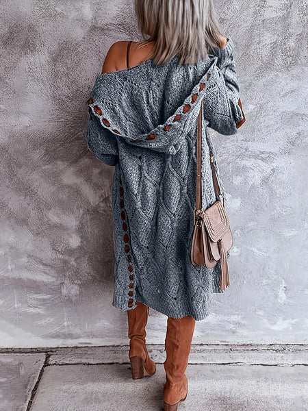 Rachel's Directional Women's Drawstring Hooded Cardigan