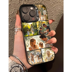 Phone Case - Personalized DIY Christmas Memorial Matte Black Phone Cover, Designed for Iphone 16 Pro Max/15 Pro/14 Plus/13/12/11/7/8 Plus/X/Xr/Xs Max, And Also Compatible with for Samsung S25 S25 Ultra. Stylish, Vibrant, And Adorable Design
