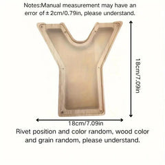 1 unique wooden letter jar - 26 creative A-Z letter storage containers, transparent design, birthday gift idea, home decoration, best friend gift, and functional holiday present.