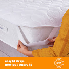 Silentnight Quilted Heated Mattress Topper in 3 Sizes