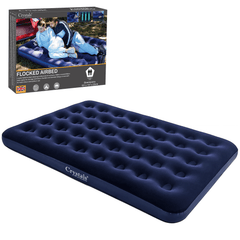 Inflateable Blow Up Airbed, Quick Inflatable Air Mattress for Adults & Kids, Waterproof Camping Mattress, Inflatable Air Bed for Indoor & Outdoor Adventures