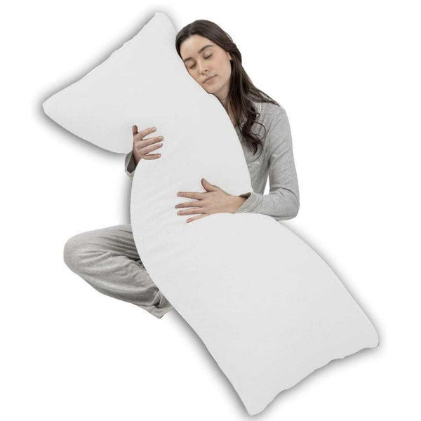OLYMPUS TEXTILES Bolster Pillow – Full Body Support Cylindrical Cushion for Bed & Sofa, Machine Washable Cover, Breathable Fabric, Durable Stitching, Ideal for Back Support, Leg Positioning, Reading Corners, Sofa Arrangement, Bedroom Use & Daily Home Orga
