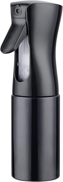 GRIFEMA 200Ml Small Water Spray Bottles, Continuous Mist Empty Hair Spray Bottles for Cleaning, Curly Hair, Plants GE2001B-200B, Black