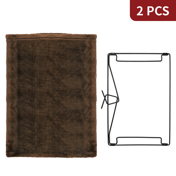 Vinsani Soft Luxurious Pet Radiator Bed for Cat Kitten Puppy Dogs with Soft Machine Washable Fleece Lined Cover Warm Cosy Hammock Style Radiator Bed