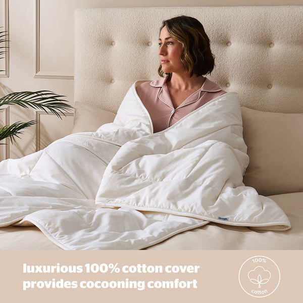 Silentnight Natural Wool Lightweight Duvet in Double