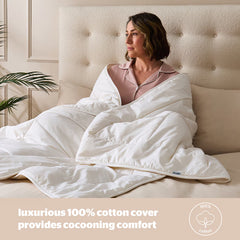 Silentnight Natural Wool Lightweight Duvet in Double