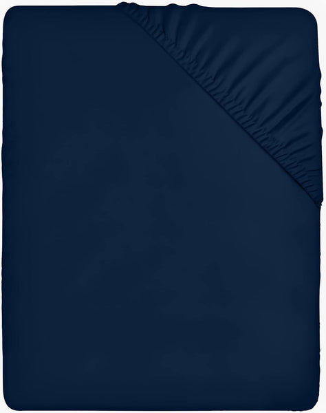 Utopia Bedding Fitted Sheet Double, Grey - Deep Pocket 14 Inch (35 Cm) - Easy Care - OEKO-TEX Certified - Soft Brushed Microfibre Fabric - Shrinkage and Fade Resistant - Bottom Sheet