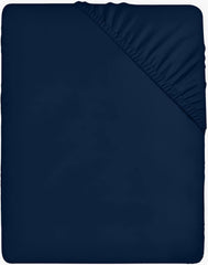 Utopia Bedding Fitted Sheet Double, Grey - Deep Pocket 14 Inch (35 Cm) - Easy Care - OEKO-TEX Certified - Soft Brushed Microfibre Fabric - Shrinkage and Fade Resistant - Bottom Sheet