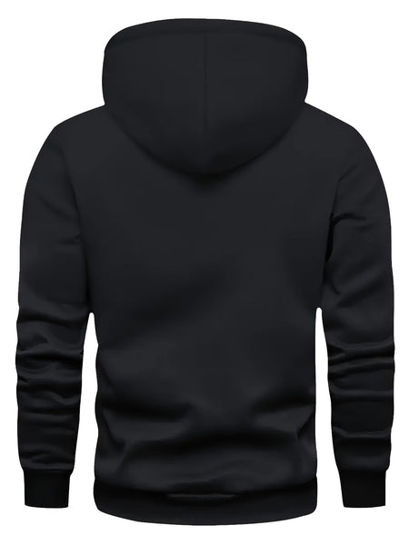 3 Counts Hooded Sweatshirt Men'S Light Version New Fleece Men'S Casual Versatile Fashion Trendy Brand Pullover Hoodie Mixed 3pcs Set
