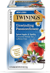 Twinings Advent Calendar 2025 Premium Tea Selection, 24 Delightful Green & Herbal Infusion Tea Bags