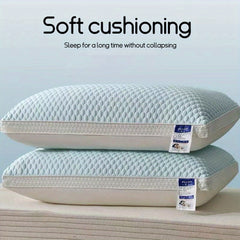 2pcs Cool and Breathable Tofu Pillow - Relax the Neck Support, Enjoy a Comfortable Sleep at Home, in the Bedroom or in the Hotel - Perfect Holiday Gift