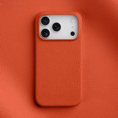 Phone Case - High-Quality Leather Case Designed for The for Iphone 17 Pro Max Featuring Magnetic Support, Also Compatible with The for Iphone 16 Pro, Providing a Sturdy Cover