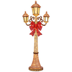 7Ft (2.1M) Lamp Post with 220 LED Lights