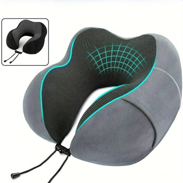 U Shaped Travel Pillow Neck Support Soft Head Rest Car Plane Cushion