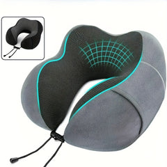 U Shaped Travel Pillow Neck Support Soft Head Rest Car Plane Cushion