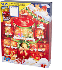 Lindt Teddy Milk Chocolate AR Advent Calendar 2025 – Large 250G – 24 Bear & Friends Chocolates – Festive Gift for Him & Her