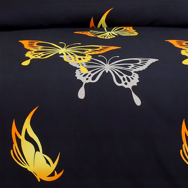 4pcs Printed Duvet Cover Set, Soft Comfortable Multi-design Printed Bedding Set, For Bedroom, Guest Room (1 Fitted sheet + 2 Pillowcases + Without Core) Trendy Design, Soft Fabric, Brushed Material, Lightweight