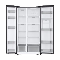 Samsung Series 7 Spacemax, RS57DG410EB4EU Side by Side Fridge Freezer, E Rated in Black