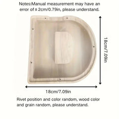 1 unique wooden letter jar - 26 creative A-Z letter storage containers, transparent design, birthday gift idea, home decoration, best friend gift, and functional holiday present.