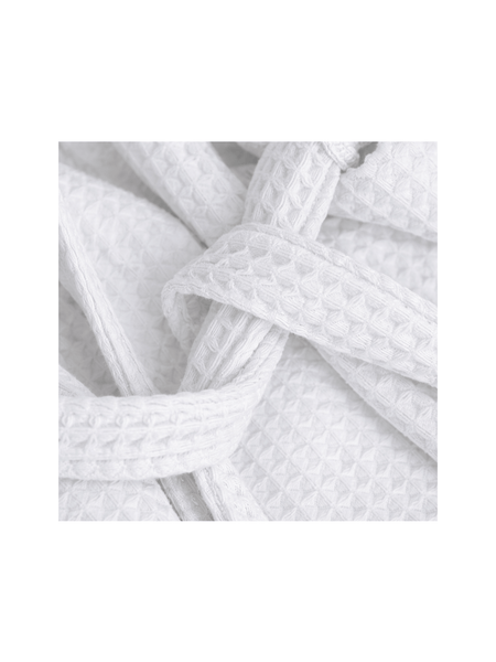 Luxury Waffle Bathrobe for Men and Women 100% Cotton Lightweight Hotel Quality Unisex Dressing Gown Spa Bathrobes