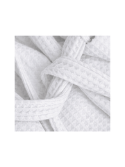 Luxury Waffle Bathrobe for Men and Women 100% Cotton Lightweight Hotel Quality Unisex Dressing Gown Spa Bathrobes