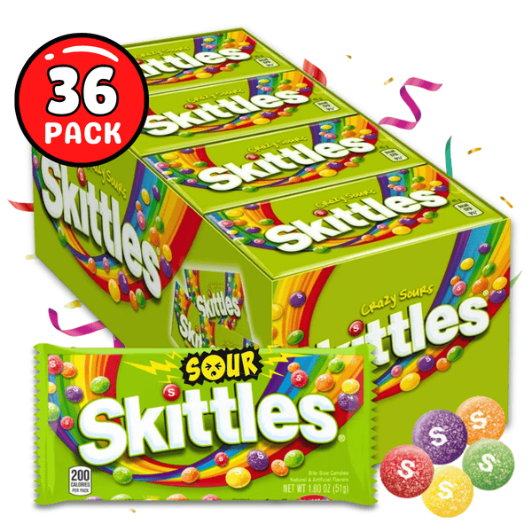 Mars Chocolate Full Cases Bulk Pack | Choose from Snickers, Twix, Maltesers, Bounty, Mars Bars & Skittles - 24-36 Packs Iconic UK Treats