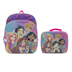 License Kid'S Backpack with Detachable Lunch Bag Set