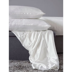 Belledorm 100% Mulberry Silk Ivory Bedding Bundle in King
