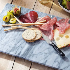 Judge Marble Oblong Platter, 46 X 30 Cm