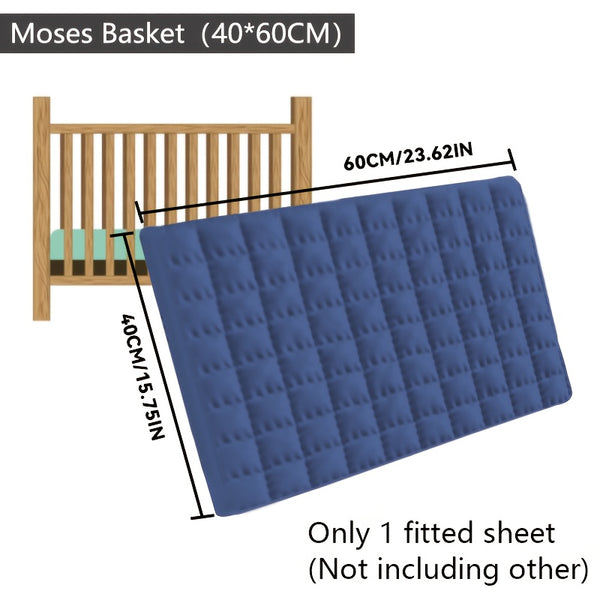 1 Waterproof Mattress Protector - Reusable Underpads, Solid Quilted Geometric Stitching Design, Thickened Durable Fabric, Suitable for Dorms, Camping, RVs And Hotels - Machine Washable, Mattress Waterproof, Camping Essentials, Modern Bed Cover