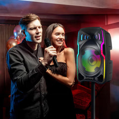 ION Audio Total PA Apex Battery-Powered PA Speaker with Wireless Microphone and Dynamic Lights