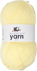 Korbond DK Beige Yarn - 100G Acrylic Wool - Lightweight, Hypoallergenic & Durable Double Knit Crochet Yarn Knitting Wool (290M Total)