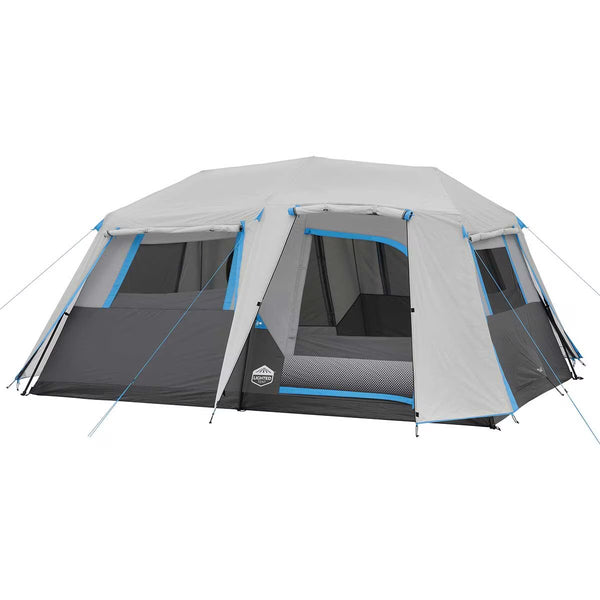 CORE LED Lighted Instant Cabin Tent, 10 Person