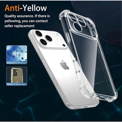 IPhone 17 Phone case pack of 3, Slim Case, Ultra-Thin Lightweight Clear Minimalist Protective Phone Cover (Clear)