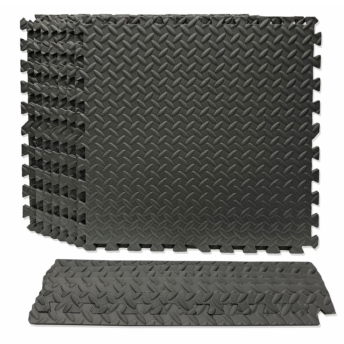 Best Step Microban Interlocking Comfort Flooring - (61 X 61 X 1.2 Cm) - 8 Pack