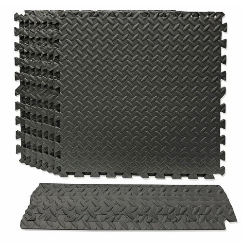 Best Step Microban Interlocking Comfort Flooring - (61 X 61 X 1.2 Cm) - 8 Pack