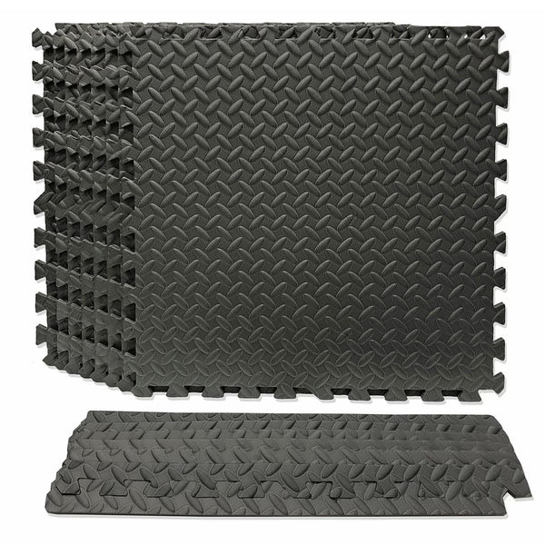 Best Step Microban Interlocking Comfort Flooring - (61 X 61 X 1.2 Cm) - 8 Pack