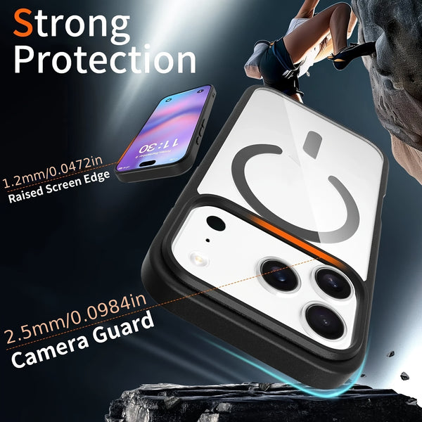 Phone Case - For Iphone 17/ 17 Pro/ 17 Pro Max/ 17 Air Case Magnetic Shockproof Clear Cover