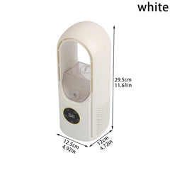 Mini USB Water Mist Cooling Fan 3-In-1, 29.5×12.5×12CM Portable Evaporative Cooler Fan For Desk Dorm Car Travel Indoor