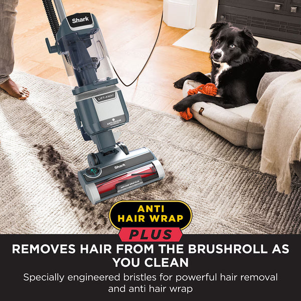 Shark anti Hair Wrap plus Upright Pet Vacuum with Lift-Away, NZ780UKT